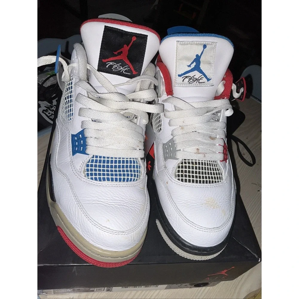 Jordan 4 Retro‎ SE Mid 'What the 4' Sneakers Size 11 CI1184-146
